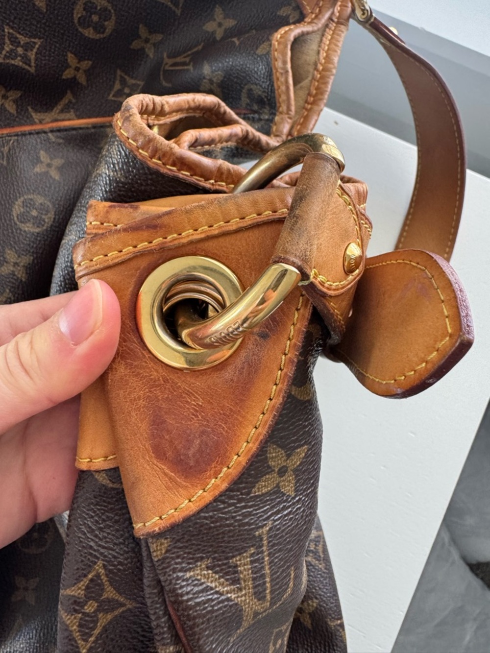 Louis Vuitton Monogram Canvas Galliera GM Vintage - Picture 9 of 15